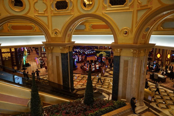 Kasíno a hotel Venetian v Macau - najväčšie kasíno sveta