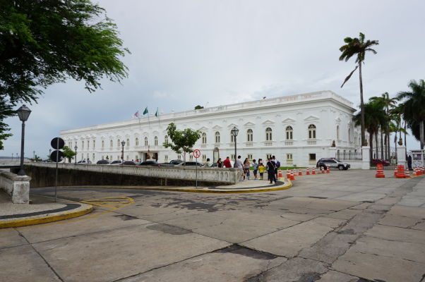 Palác levov (Palácio dos Leões) - sídlo vlády štátu Maranhão na námestí Avenida Dom Pedro II
