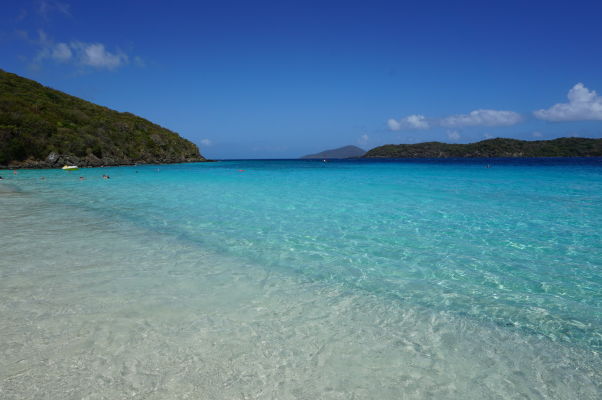 Pláž Coki Beach na ostrove Svätý Tomáš