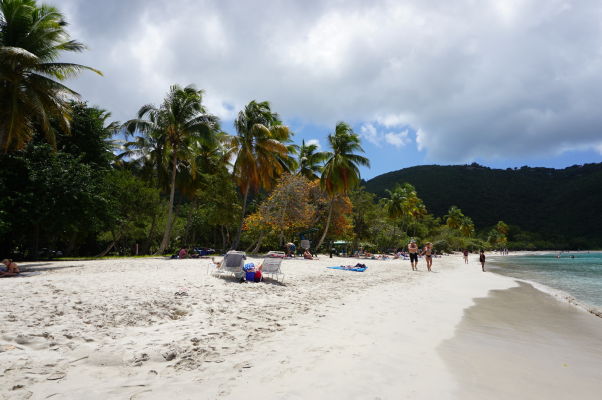 Pláž Magens Bay Beach na ostrove Svätý Tomáš