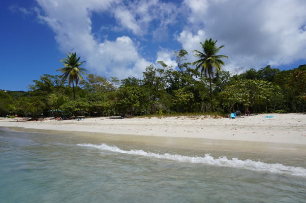 Pláž Magens Bay Beach na ostrove Svätý Tomáš