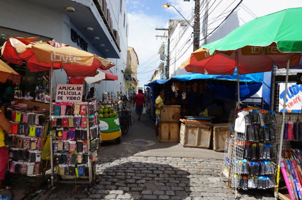 Nákupná ulica Rua Grande v São Luís