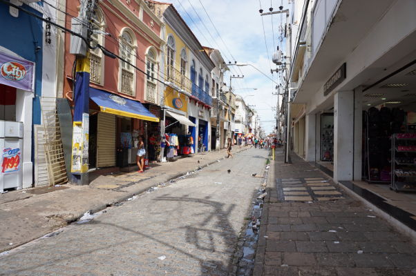 Nákupná ulica Rua Grande v São Luís