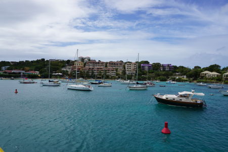 Príchod do Cruz Bay