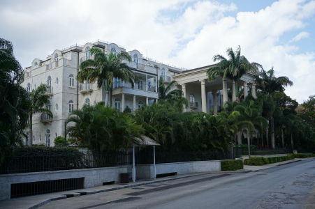 Honosný dom speváčky Rihanny na Barbadose