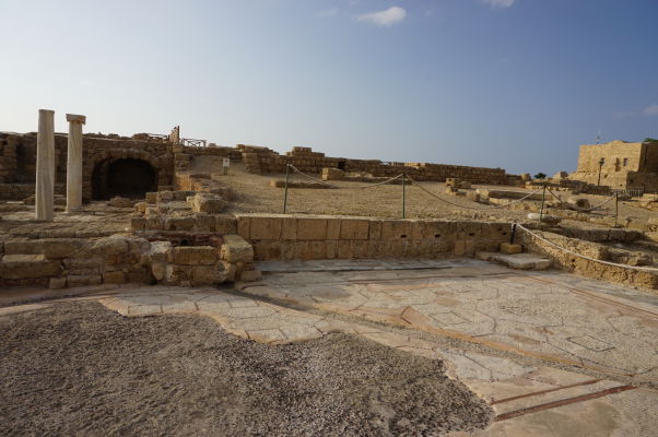 Pozostatky rímskej vily v Caesarei