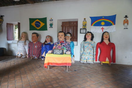 Trhovisko Ribeira - Figuríny pre karneval