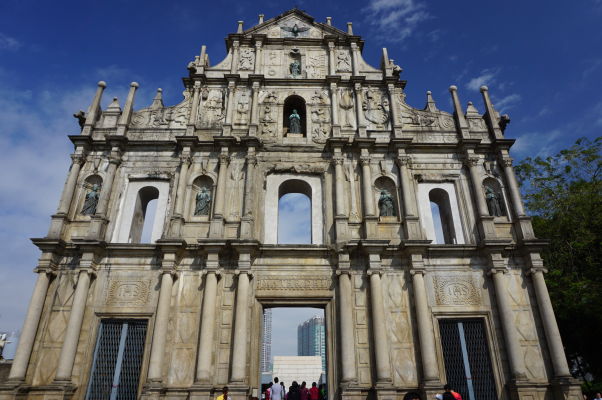 Ruiny Chrámu sv. Pavla v Macau