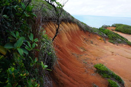 Red Rocks - Červené skaly na Dominike