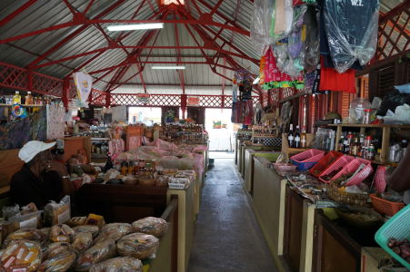 Tržnica v St. George's na Grenade