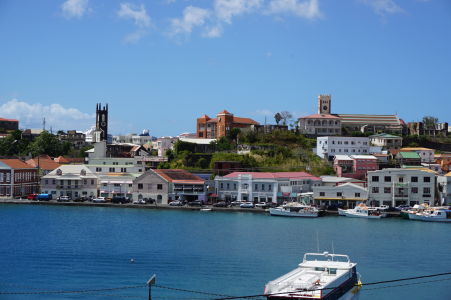  Zátoka v St. George's - Hlavnom meste Grenady