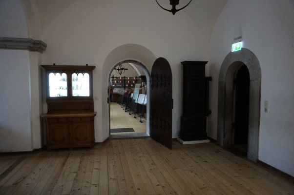 Hrad Neuschwanstein - kuchyňa je jediné miesto vo vnútri hradu, kde sa smie fotografovať