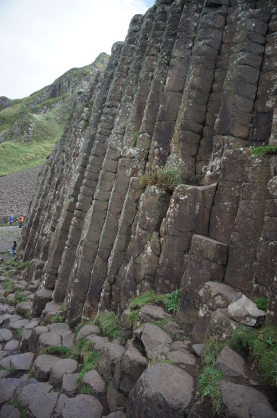 Bazaltové stĺpy na Obrovom chodníku (Giant's Causeway) v Severnom Írsku