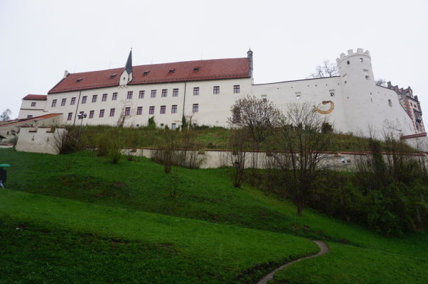 Vysoký zámok (Hohes Schloss) v meste Füssen
