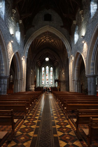 Gotická Katedrála sv. Canicia v Kilkenny - hlavná loď