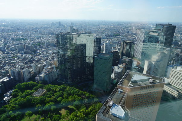 Budova metropolitnej vlády (Točó) v Tokiu - vyhliadka na mesto je k dispozícii zadarmo