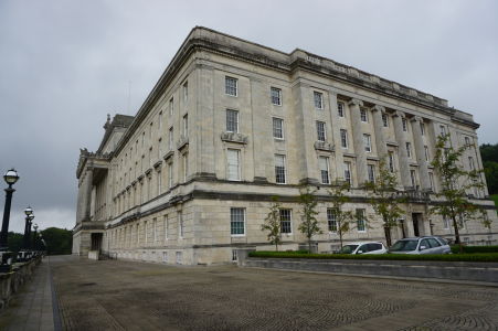Budova parlamentu Severného Írska v Belfaste