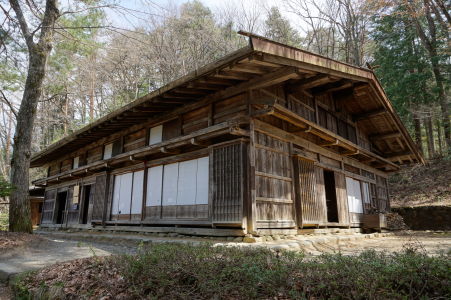 Drevený dom v skanzene Hida no Sato