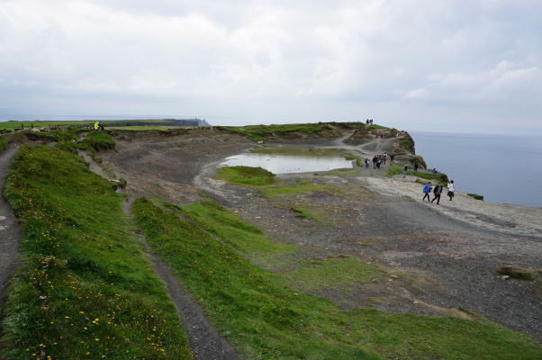 Moherské útesy (Cliffs of Moher) na západnom pobreží Írska