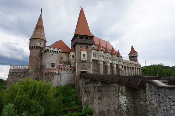 Korvínov hrad v Hunedoare