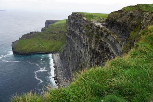 Moherské útesy (Cliffs of Moher) na západnom pobreží Írska