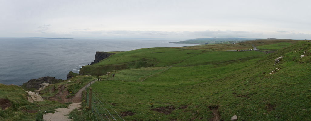 Moherské útesy (Cliffs of Moher) na západnom pobreží Írska