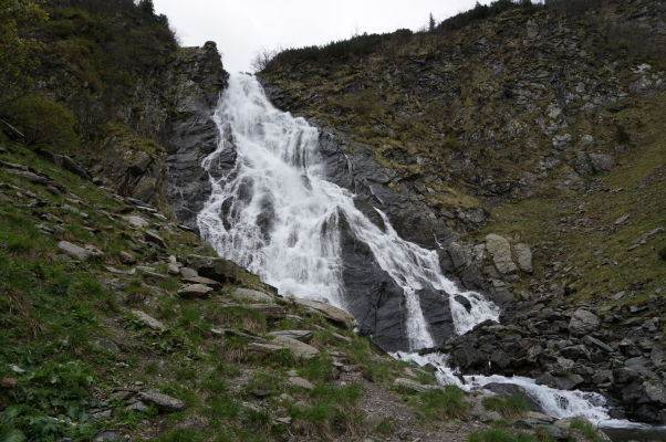 Vodopád Balea neďaleko Transfagarašanu