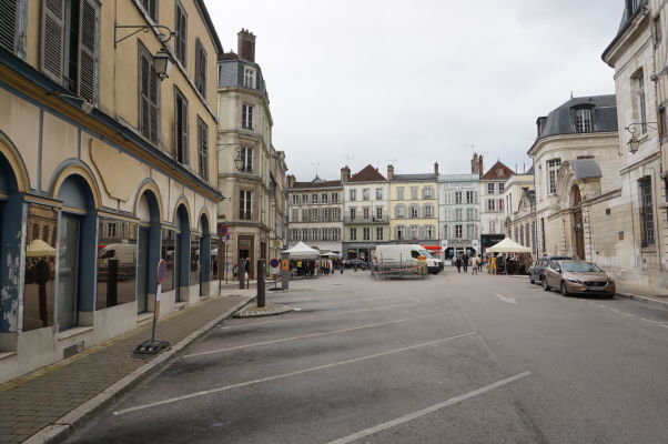 Námestie Place Audiffred v Troyes