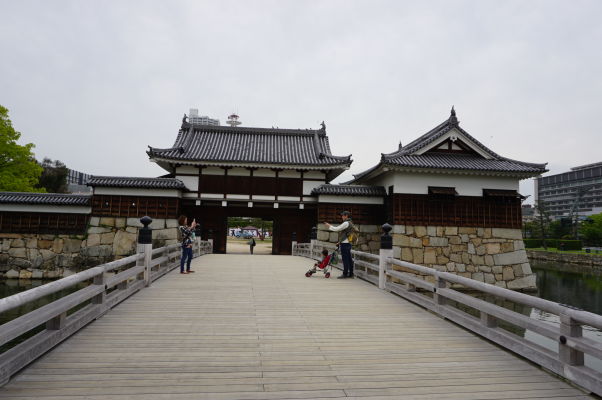 Vstupná brána k hradu v Hirošime