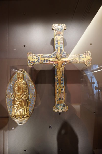 Religiózne predmety v Múzeu výtvarných umení v Dijone