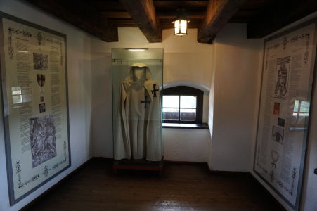 Expozícia na hrade Bran venovaná Drakulovi