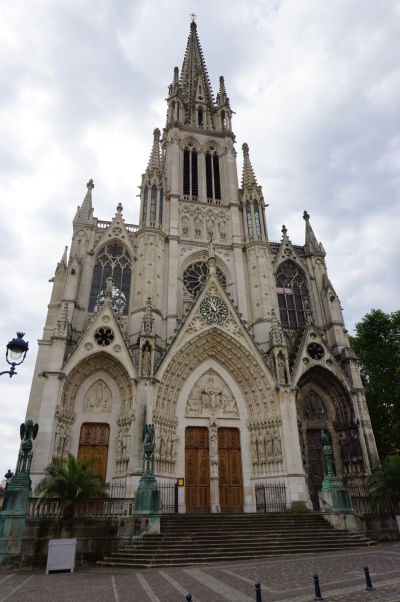 Bazilika sv. Epvra (Basilique Saint-Epvre) - neogotický chrám v centre Starého mesta Nancy