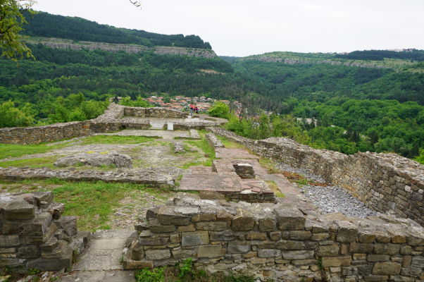 Ruiny pevnosti Carevec vo Velikom Tarnove