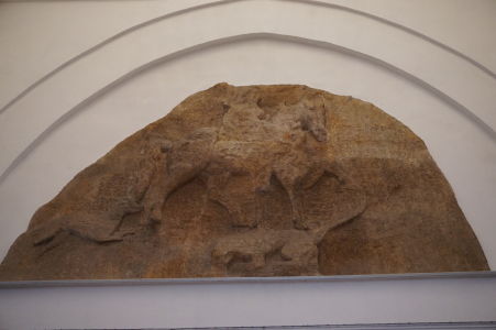 Kópia známeho "jazdca v Madare" - Národné múzeum archeológie v Sofii