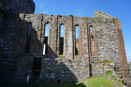 Ruiny Katedrály sv. Germana na hrade v Peeli