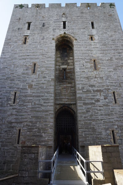Hlavná bašta hradu Rushen v meste Castletown na ostrove Man
