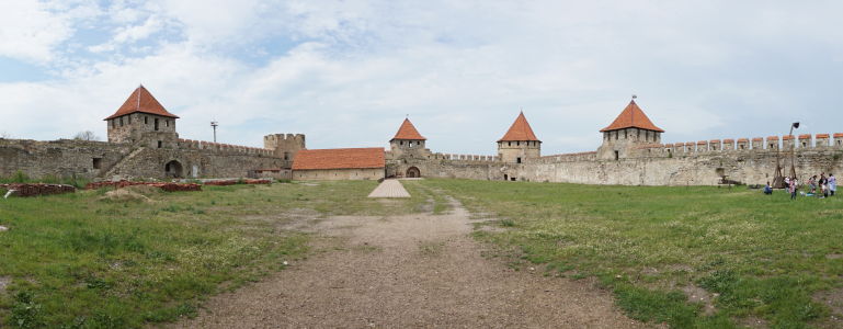 Nádvorie pevnosti v Bendery