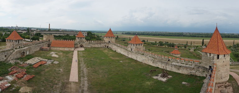 Výhľad z najvyššej veže pevnosti