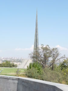 Pamätník arménskej genocídy na vrchu Cicernakaberd