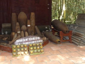 Zbierka zbraní v Cu Chi