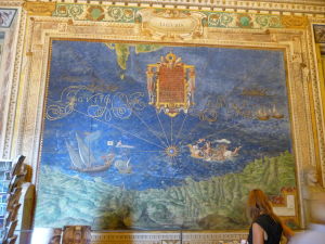 Vatikánske múzeá - Komnaty s mapami