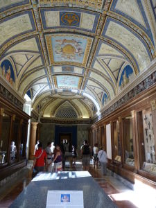 Dekorácie v komnatách Vatikánskych múzeí