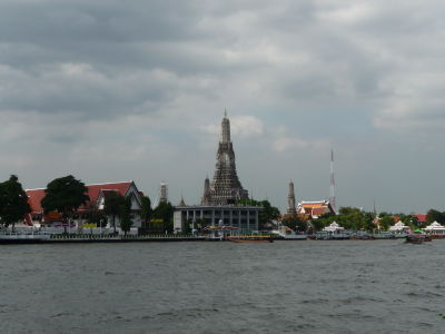 Veža chrámu Wat Arun