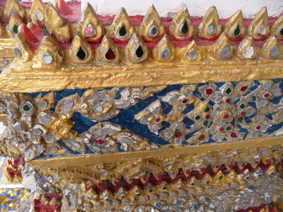 Chrám Wat Arun - Ornamenty