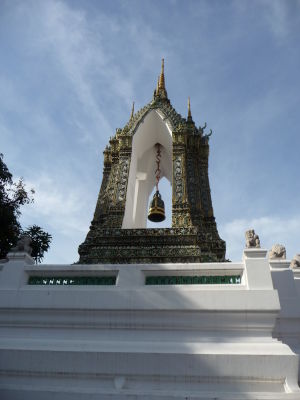 Zvonica v chráme Wat Pho