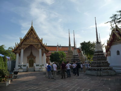 Phra Chedi Rai - Vežičky s popolom členov kráľovskej rodiny