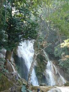 Vodopády Kuang Si