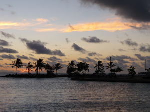 Západ Slnka na Bora Bora