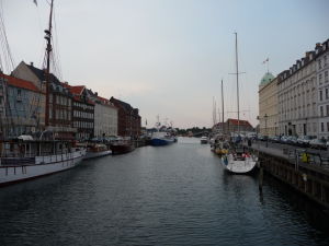 Kanál vo štvrti Nyhavn