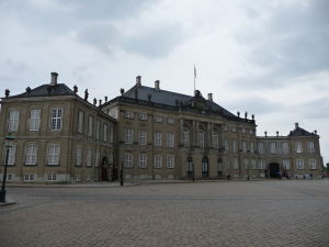 Námestie Amalienborg - Kráľovský palác